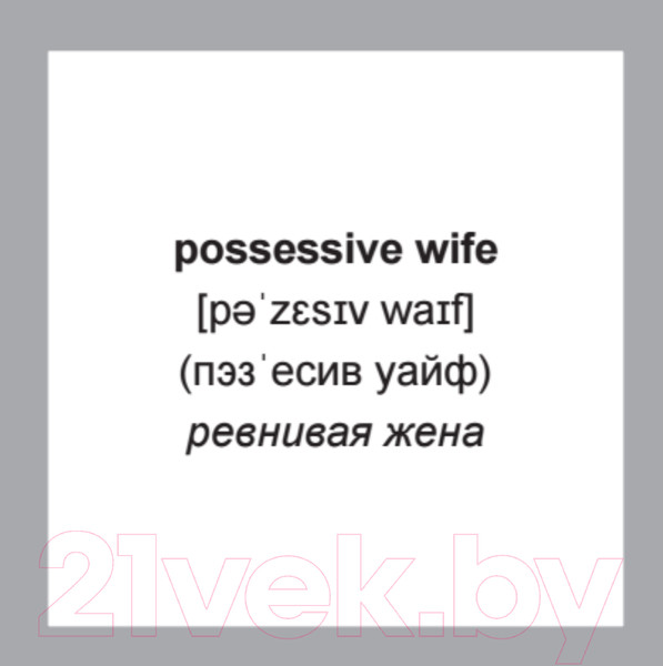 Изображение товара Развивающие карточки Питер 500 самых нужных английских слов и фраз (с русской транскрипцией)