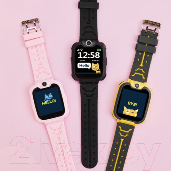 Изображение товара Умные часы детские Canyon Tony KW-31 / CNE-KW31YB