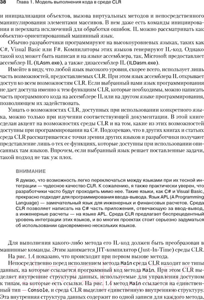 Изображение товара Нехудожественная книга Питер CLR via C#. Программ-е на платформе Microsoft .NET Framework 4.5