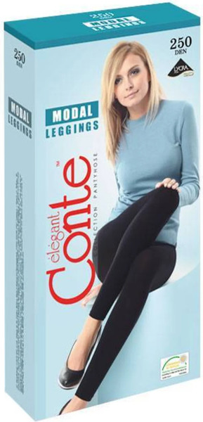 Изображение товара Леггинсы Conte Elegant Modal Leggings 250 (р.2, grey)