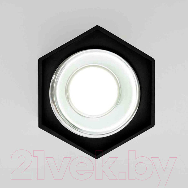 Изображение товара Точечный светильник Elektrostandard 7W 4200K 25037/LED (черный матовый)