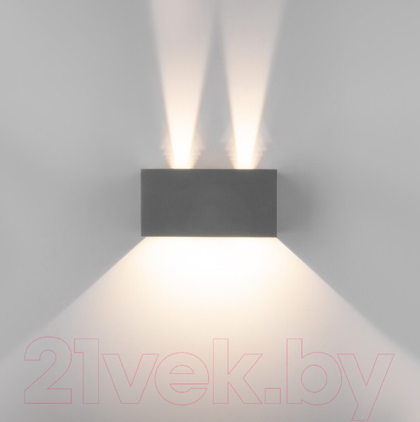 Изображение товара Бра уличное Elektrostandard Winner Double LED 35137/W (серый)
