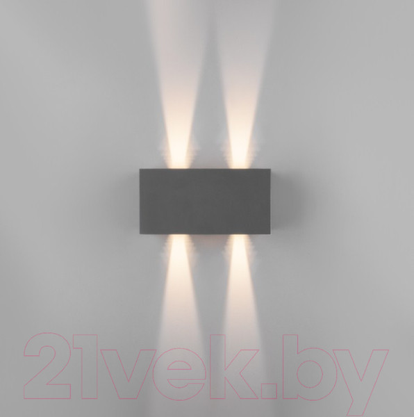 Изображение товара Бра уличное Elektrostandard Winner Double LED 35137/W (серый)