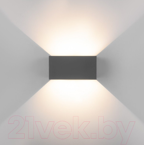 Изображение товара Бра уличное Elektrostandard Winner Double LED 35137/W (серый)