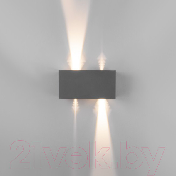 Изображение товара Бра уличное Elektrostandard Winner Double LED 35137/W (серый)