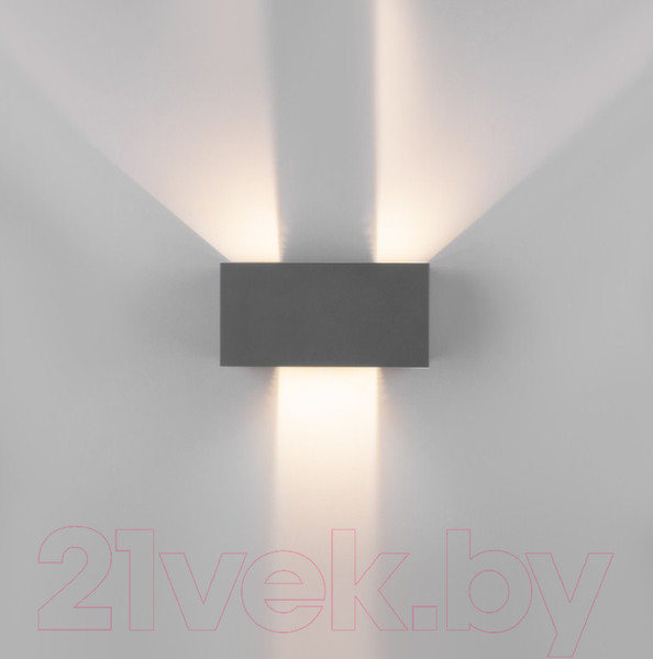 Изображение товара Бра уличное Elektrostandard Winner Double LED 35137/W (серый)