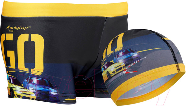 Изображение товара Комплект для плавания детский Onlytop Шапочка+шортики для мальчиков / 4162750 (р.26)