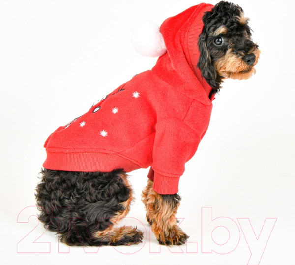 Изображение товара Свитер для животных Puppia Blitzen / PATD-TS1754-RD-L (красный)