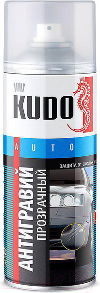 Изображение товара Антигравий Kudo KU-5224 с эффектом шагрени (520мл, серый)