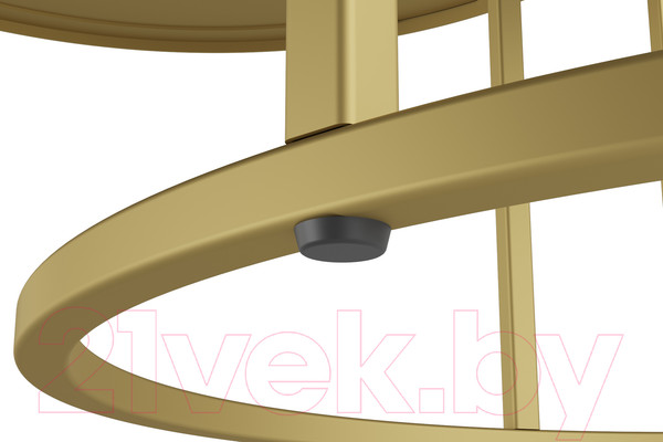 Изображение товара Комплект журнальных столиков Калифорния мебель Джуан 550/750 (неро/золото)