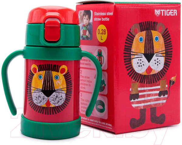 Изображение товара Термос для напитков Tiger MCK-A280 (280мл, лев)