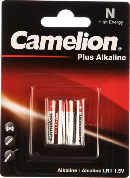 Изображение товара Комплект батареек Camelion LR1 Plus Alkaline BL-2 / LR1-BP2