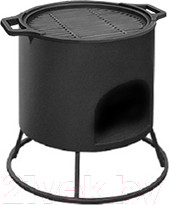 Изображение товара Решетка для мангала Везувий Стейк (380мм)