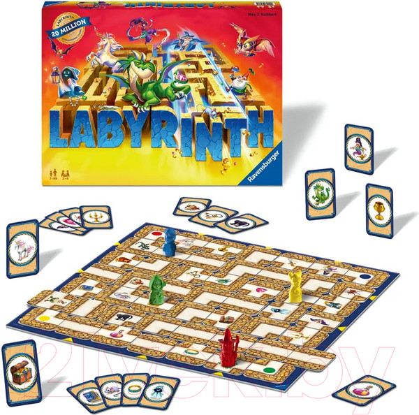 Изображение товара Настольная игра Ravensburger Сумасшедший лабиринт 2021 / 270781