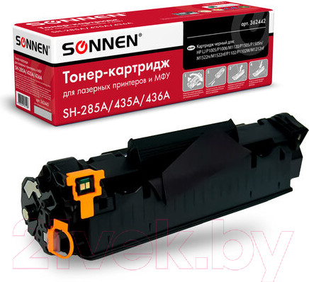 Изображение товара Картридж Sonnen SH-285A/435A/436A / 362442