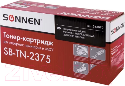 Изображение товара Картридж Sonnen SB-TN2375 / 363070
