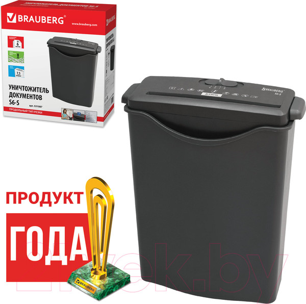 Изображение товара Шредер Brauberg S6-S / 531087
