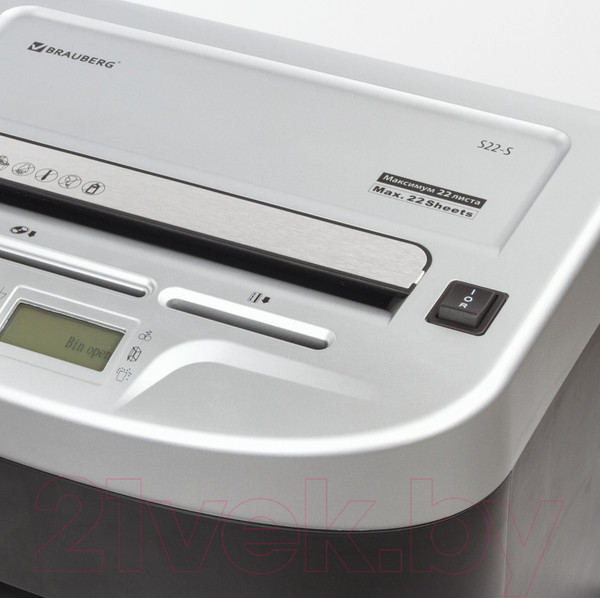 Изображение товара Шредер Brauberg S22-S / 531773