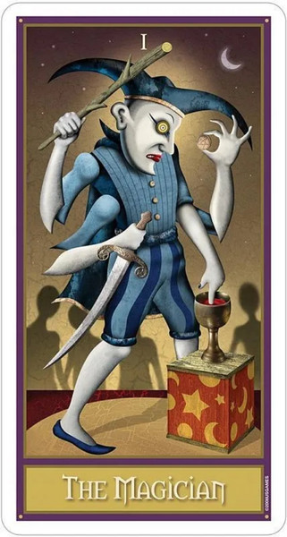 Изображение товара Гадальные карты U.S. Games Systems Deviant Moon Tarot by Patrick Valenza / DVM78