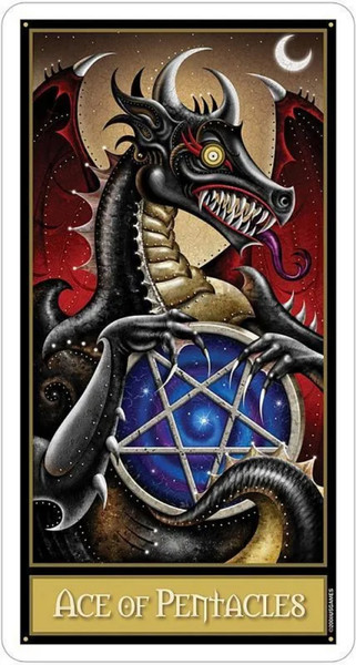 Изображение товара Гадальные карты U.S. Games Systems Deviant Moon Tarot by Patrick Valenza / DVM78