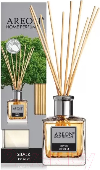 Изображение товара Аромадиффузор Areon Sticks Lux Silver / ARE-HPL02 (150мл)