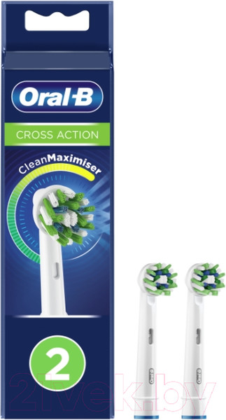 Изображение товара Набор насадок для зубной щетки Oral-B CrossAction EB50RB (2шт)