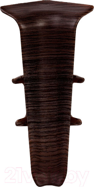 Изображение товара Уголок для плинтуса Ideal Деконика 351 Каштан  (8.5см, 2шт, внутренний, флоупак)