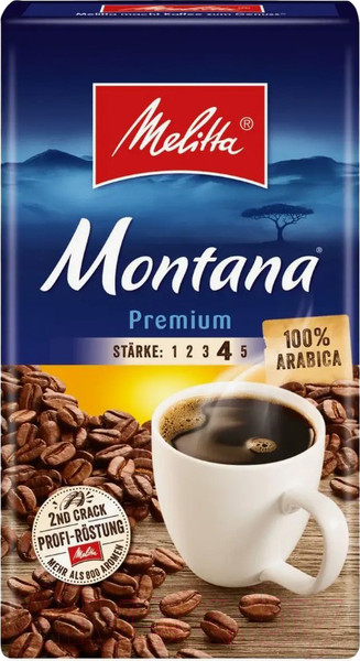 Изображение товара Кофе молотый Melitta Montana Premium (500г)