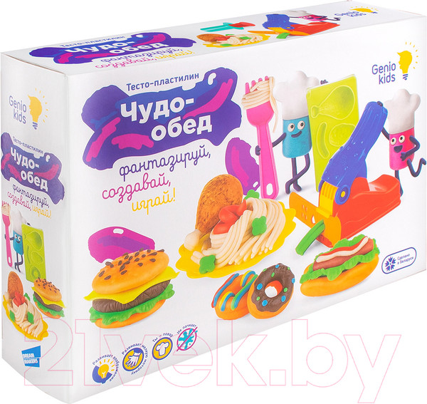 Изображение товара Набор для лепки Genio Kids Чудо-обед / TA2002