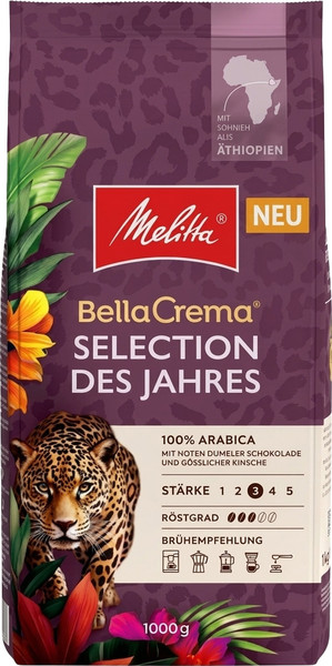 Изображение товара Кофе в зернах Melitta Bella Crema Selection Des Jahres (1кг)