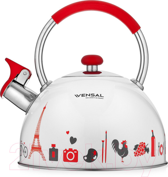 Изображение товара Чайник со свистком Vensal Paris / VS3001