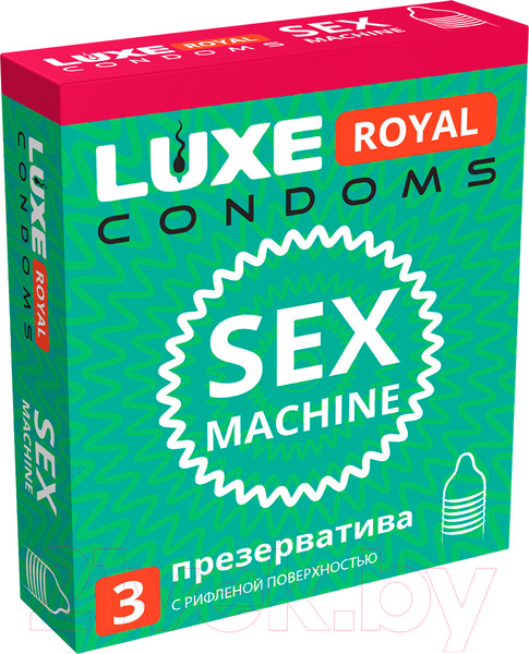 Изображение товара Презервативы LUXE Royal Sex Machine / Luxe8781