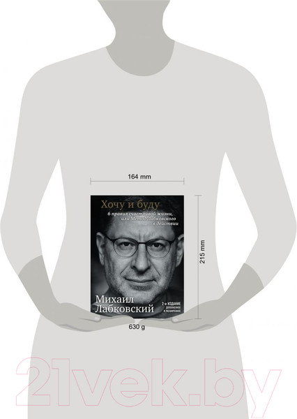 Изображение товара Книга Эксмо Хочу и буду. 6 правил счастливой жизни (Лабковский М.)