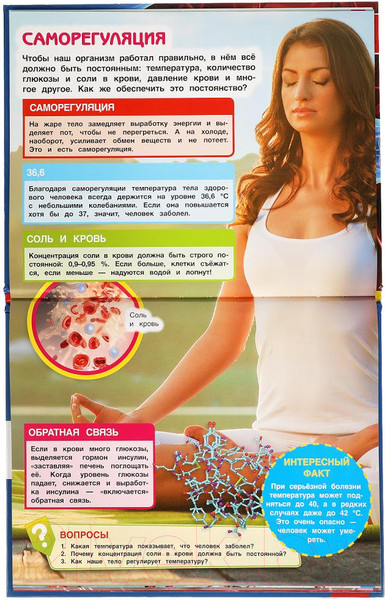 Изображение товара Энциклопедия Умка Как устроен человек с развивающими заданиями