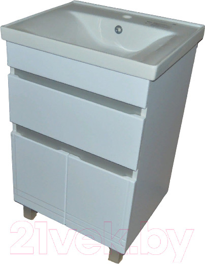 Изображение товара Тумба с умывальником Гамма Люкс 2-70 Этна-1055