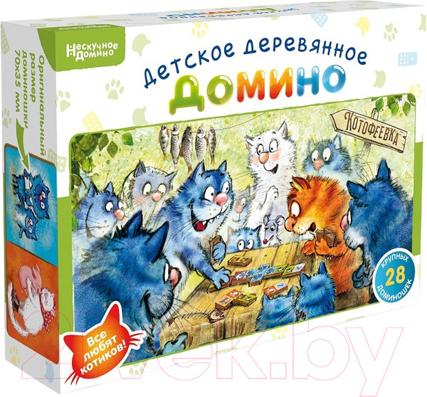 Изображение товара Домино Нескучные игры Котофеевка / 8454/48
