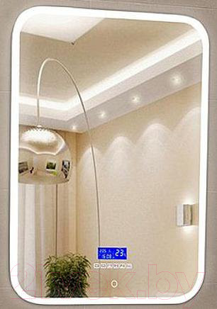 Изображение товара Зеркало Континент Glamour Led 70x90 (с многофункциональной панелью и подогревом)