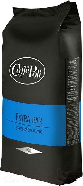 Изображение товара Кофе в зернах Caffe Poli Extra Bar 80% арабика (1кг)