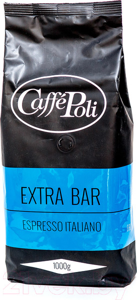 Изображение товара Кофе в зернах Caffe Poli Extra Bar 80% арабика (1кг)