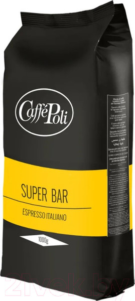 Изображение товара Кофе в зернах Caffe Poli Super Bar 90% арабика  (1кг)
