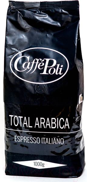 Изображение товара Кофе в зернах Caffe Poli Total Arabica 100% арабика (1кг)