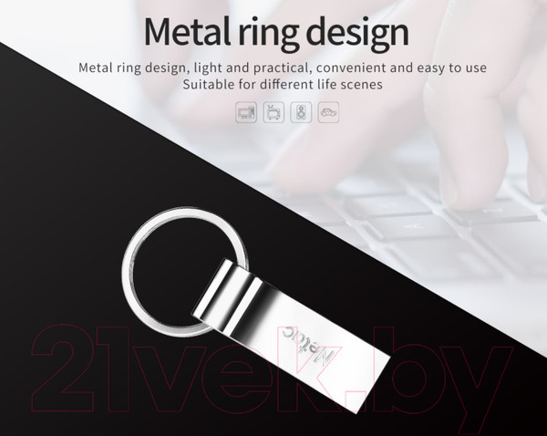 Изображение товара USB flash накопитель Netac USB Drive U275 USB2.0 32GB (NT03U275N-032G-20SL)