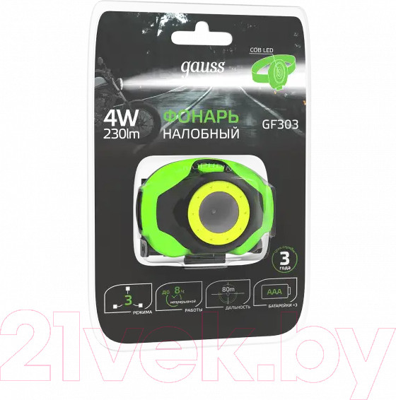 Изображение товара Фонарь Gauss GFL303 / GF303
