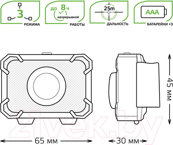 Изображение товара Фонарь Gauss GFL305 / GF305