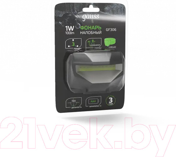 Изображение товара Фонарь Gauss GFL306 / GF306
