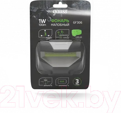 Изображение товара Фонарь Gauss GFL306 / GF306