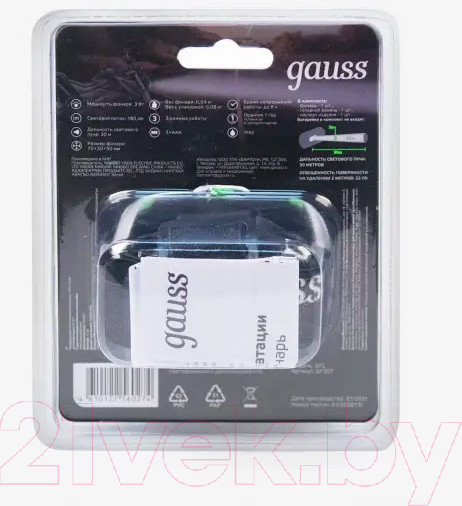 Изображение товара Фонарь Gauss GFL307 / GF307