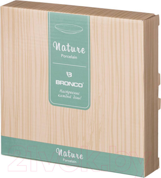 Изображение товара Набор тарелок Bronco Nature / 263-1119 (бежевый)