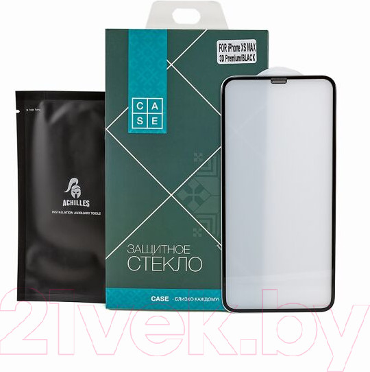 Изображение товара Защитное стекло для телефона Case 3D Premium для iPhone 11 Pro Max/XS Max (черный)