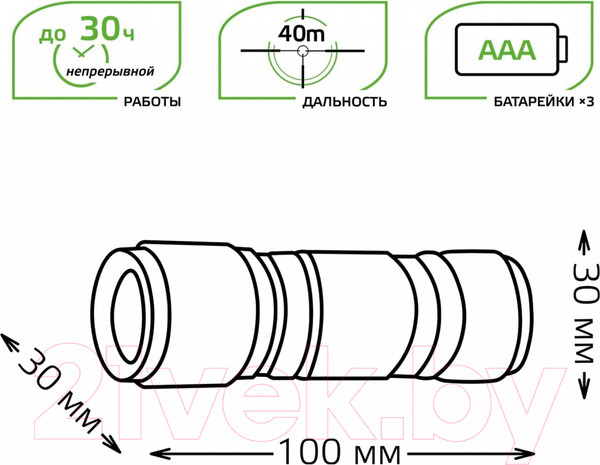 Изображение товара Фонарь Gauss GFL106 / GF106